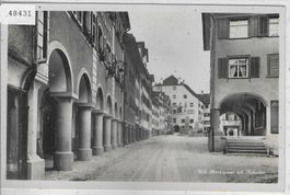 Wil SG - Marktgasse mit Arkaden