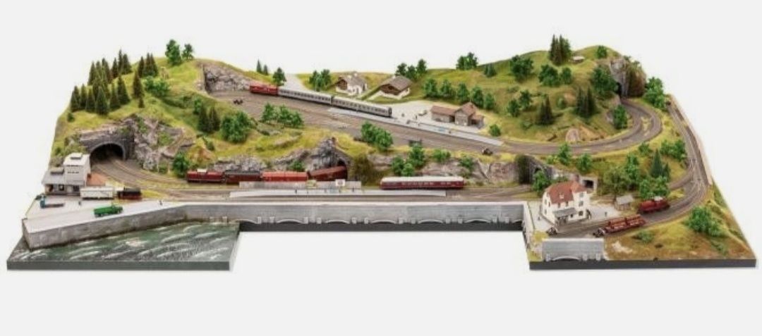 Noch Modellini di ferrovie: Noch Easytrack Bausatz Martinstadt H0 – Nuovo e nell'imballaggio originale da Grosswangen venduto da CRGStar14 1