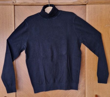 Turtleneck Pullover schwarz