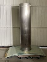 Dunstabzughaube Glas/Chromstahl