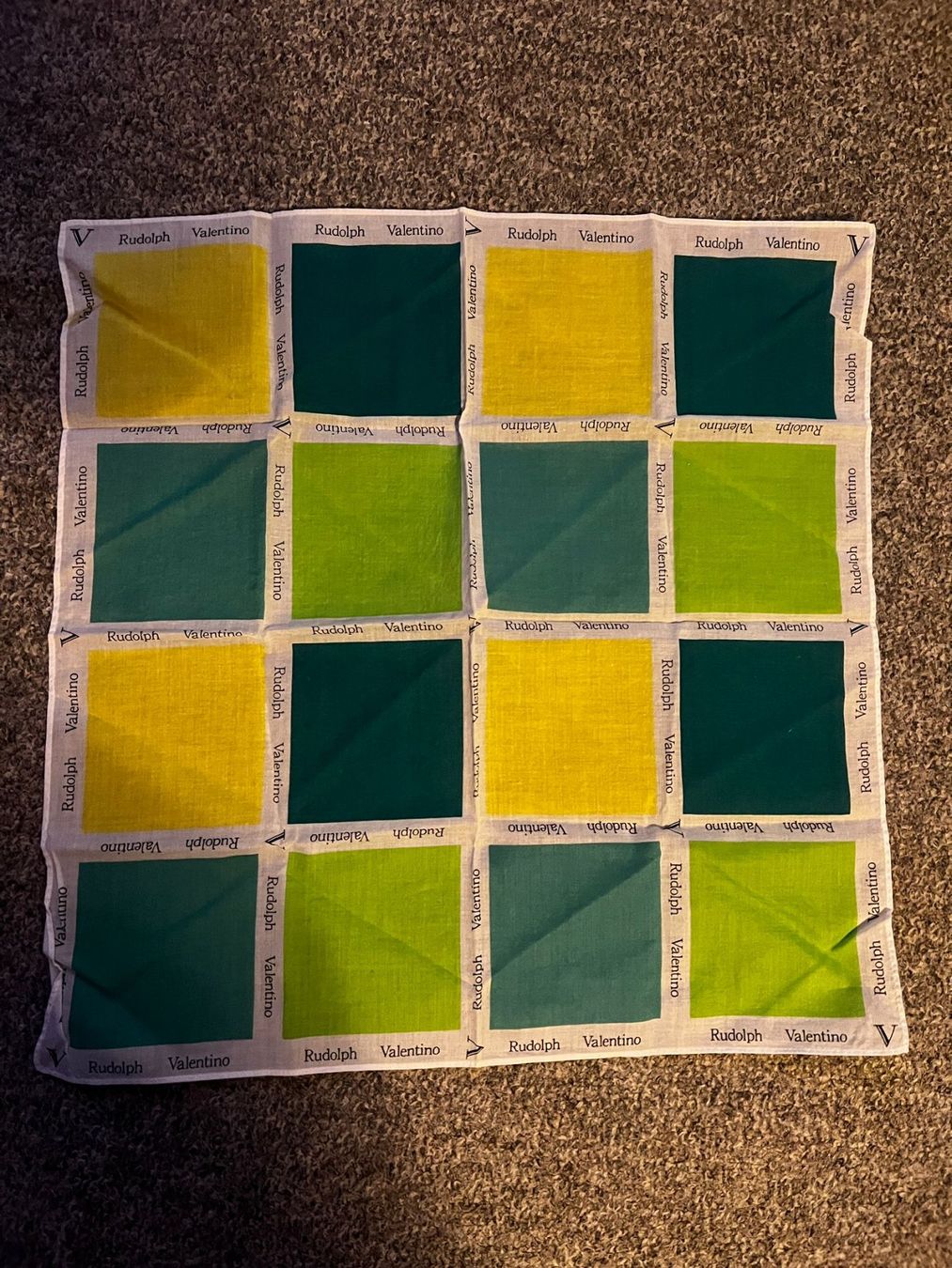 Valentino Foulard & Sciarpe: Rudolph Valentino Vintage Tuch – Usato da Winterthur venduto da Dejv 1