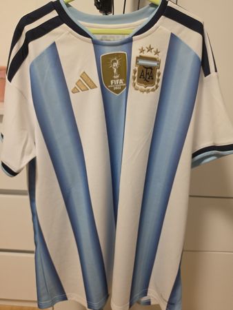 Adidas Argentina Jersey FIFA World Champion 2022 New