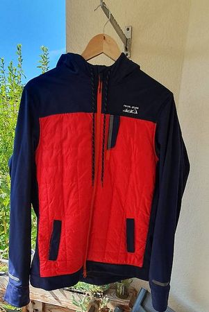 Pearl Izumi Softshell/Primaloft Jacke, blau/rot, Grösse L