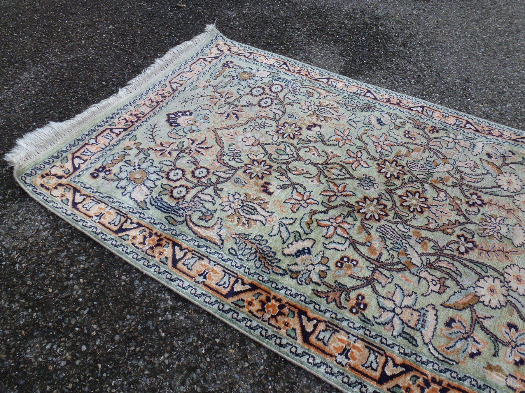 Tappeti: Srinagar Kanchipur Naturseide Teppich, beige – Usato da Walkringen venduto da Casablanca777 7