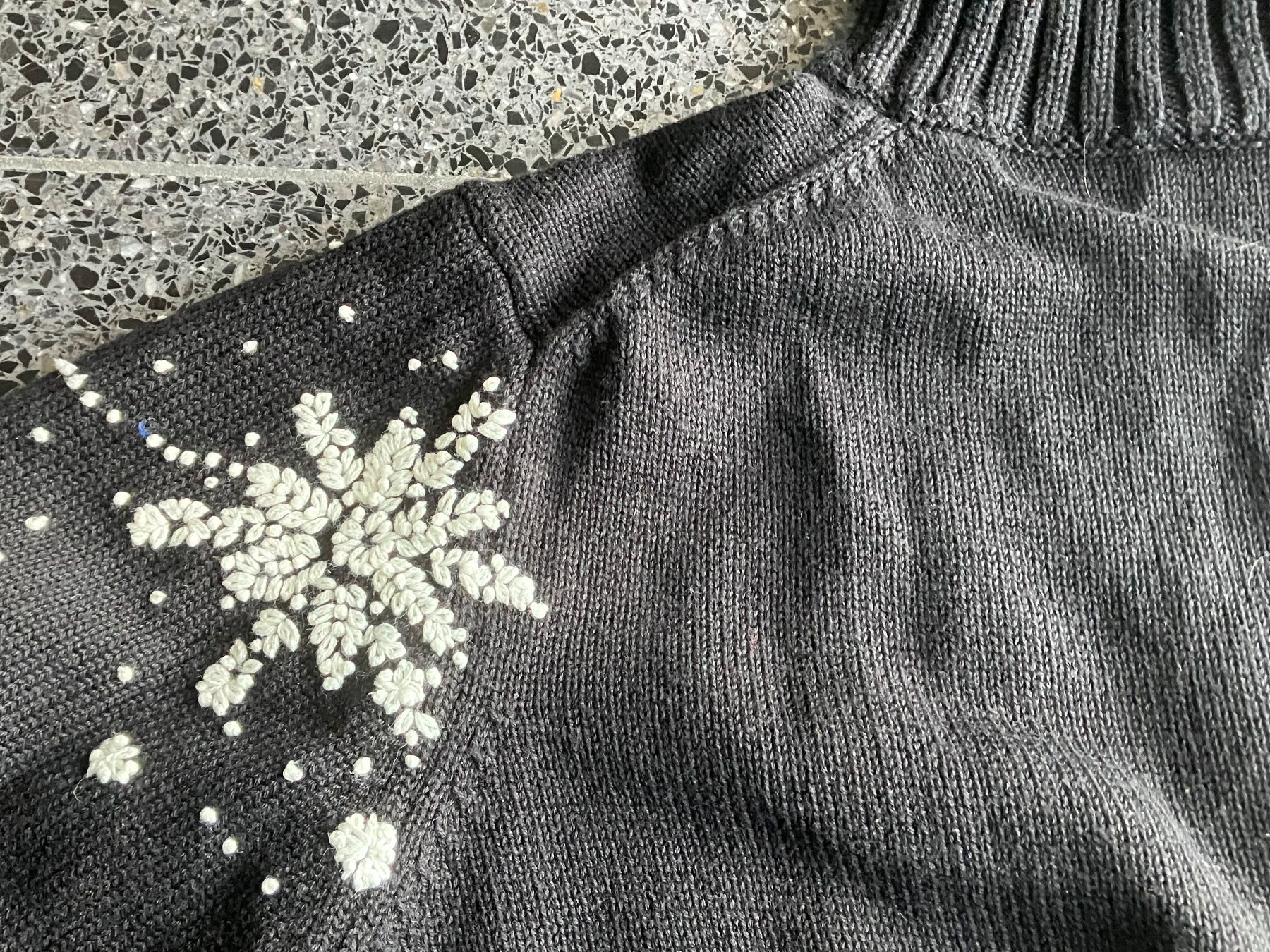 Pullover & Sweatshirts: Horst Basler Pullover, Schneeflocken, vintage, gestickt – Gebraucht aus Zürich von Idbiw 7