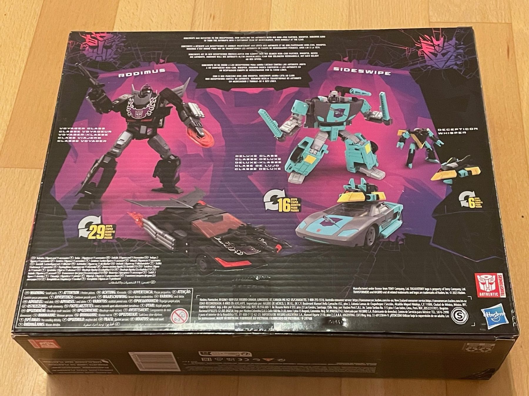 Hasbro Spielzeuge: Transformers Shattered Glass Rodimus & Sideswipe – Neu und originalverpackt aus Corminboeuf von Xorlevrai 1