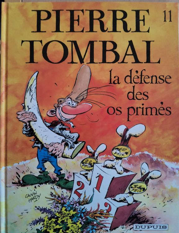 Pierre Tombal Comic, Band 11, La defense des os primes (Gebraucht) in ...