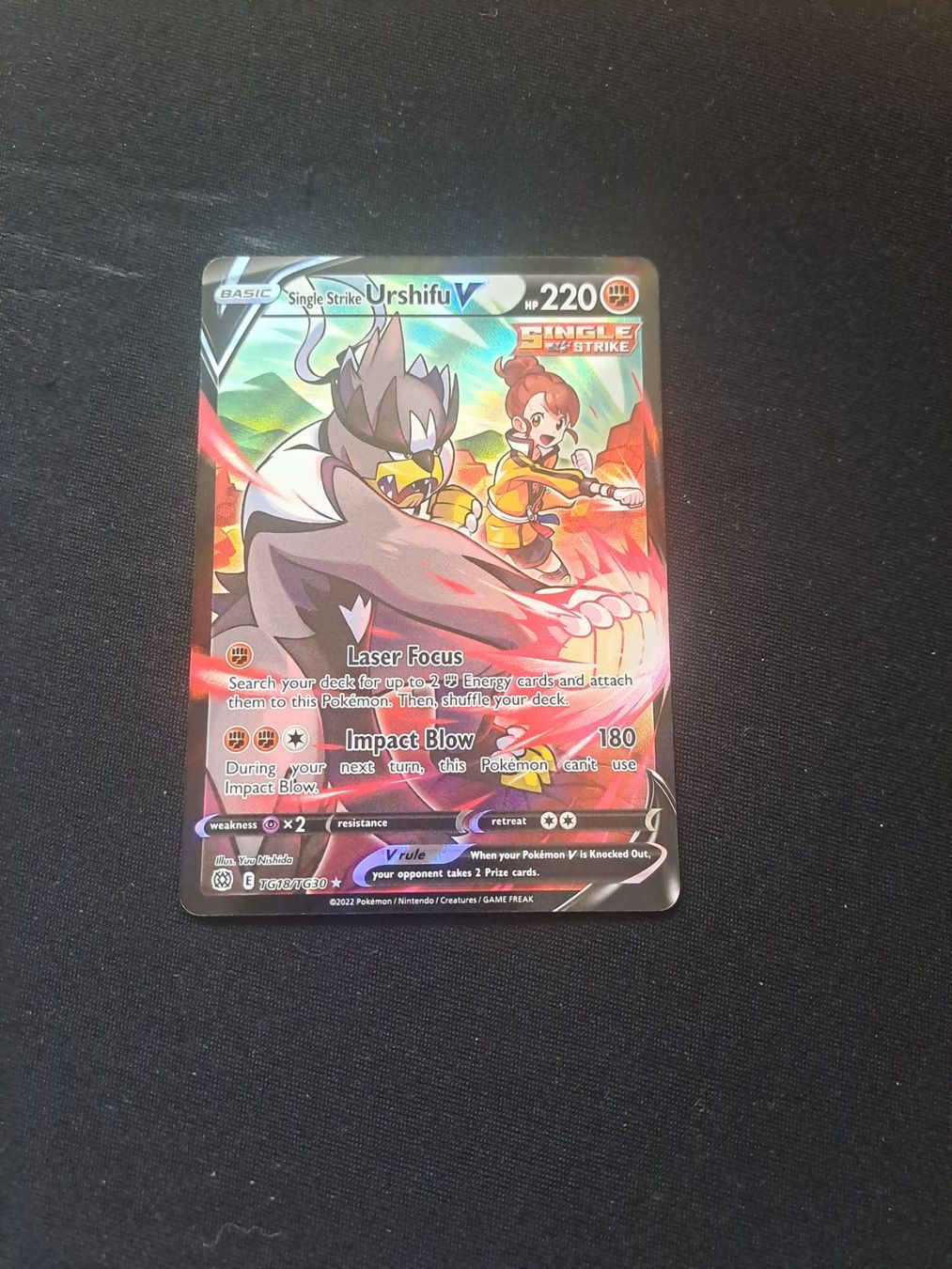 Pokémon Carte collezionabili: Pokemon - urshifu single V - En – Usato da Fribourg venduto da wow_5w2t