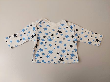 Langarmshirt Grösse 56, Sterne
