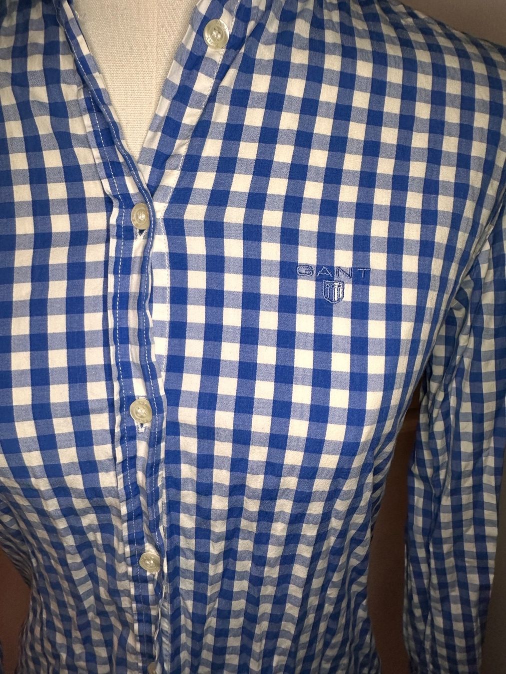 Gant Chemisiers: Gant Hemd s blau-weiss – D'occasion à Pfaffhausen par Klaras_second_hand 1