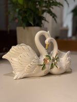 Vintage Bassano Italy Swan Centerpiece