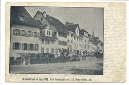 Zug - Stadt - Grabenstrasse - Altstadt - 1901