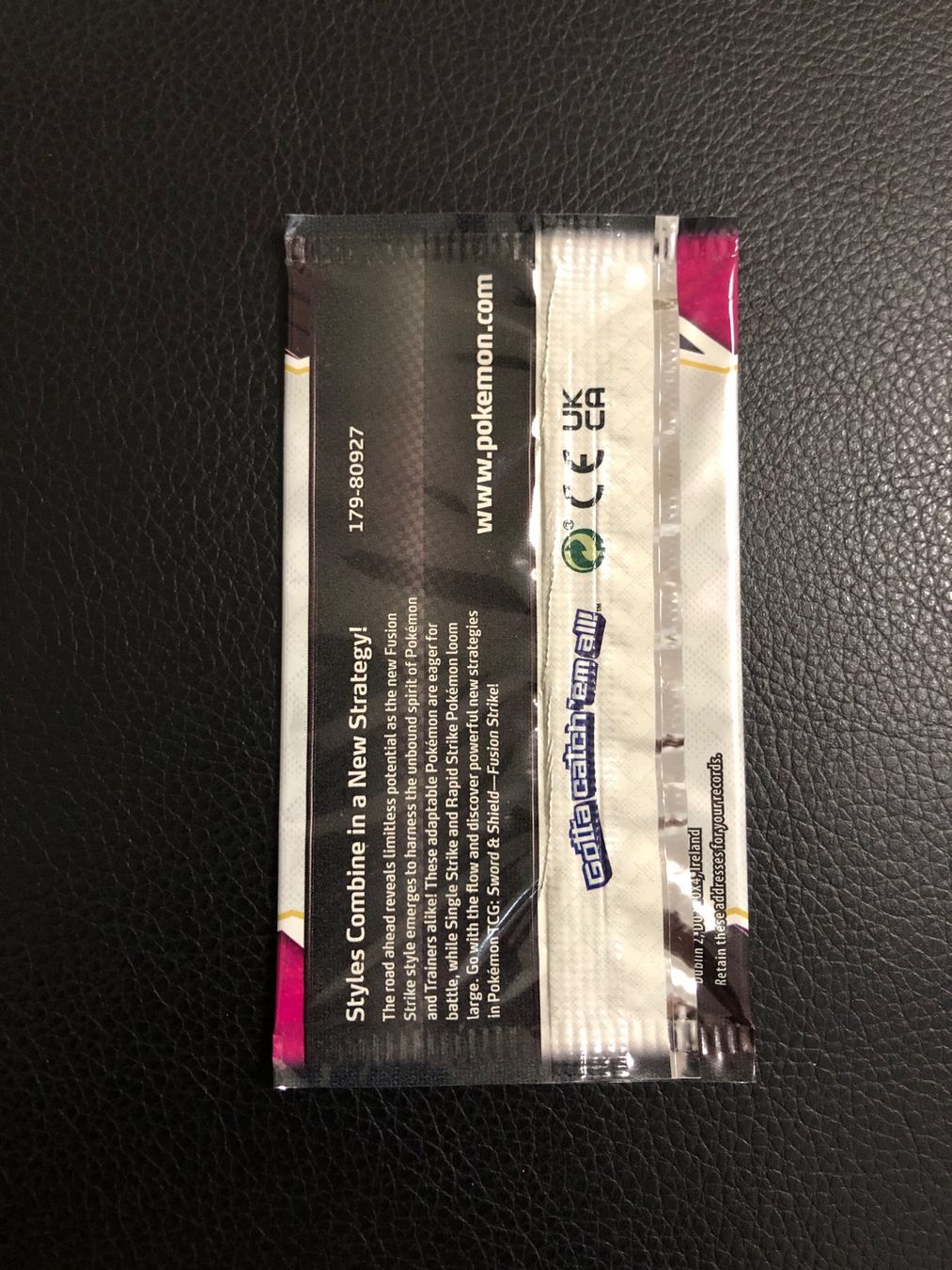 Pokémon Cartes à collectionner: Booster Pack Fusion Strike Fun Pack SEALED Ab 1 – D'occasion à Paradiso par Pkmn10 1