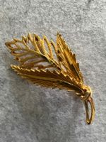 Vintage Brosche Blatt-Design, Schmuck für den Sommer 🤩