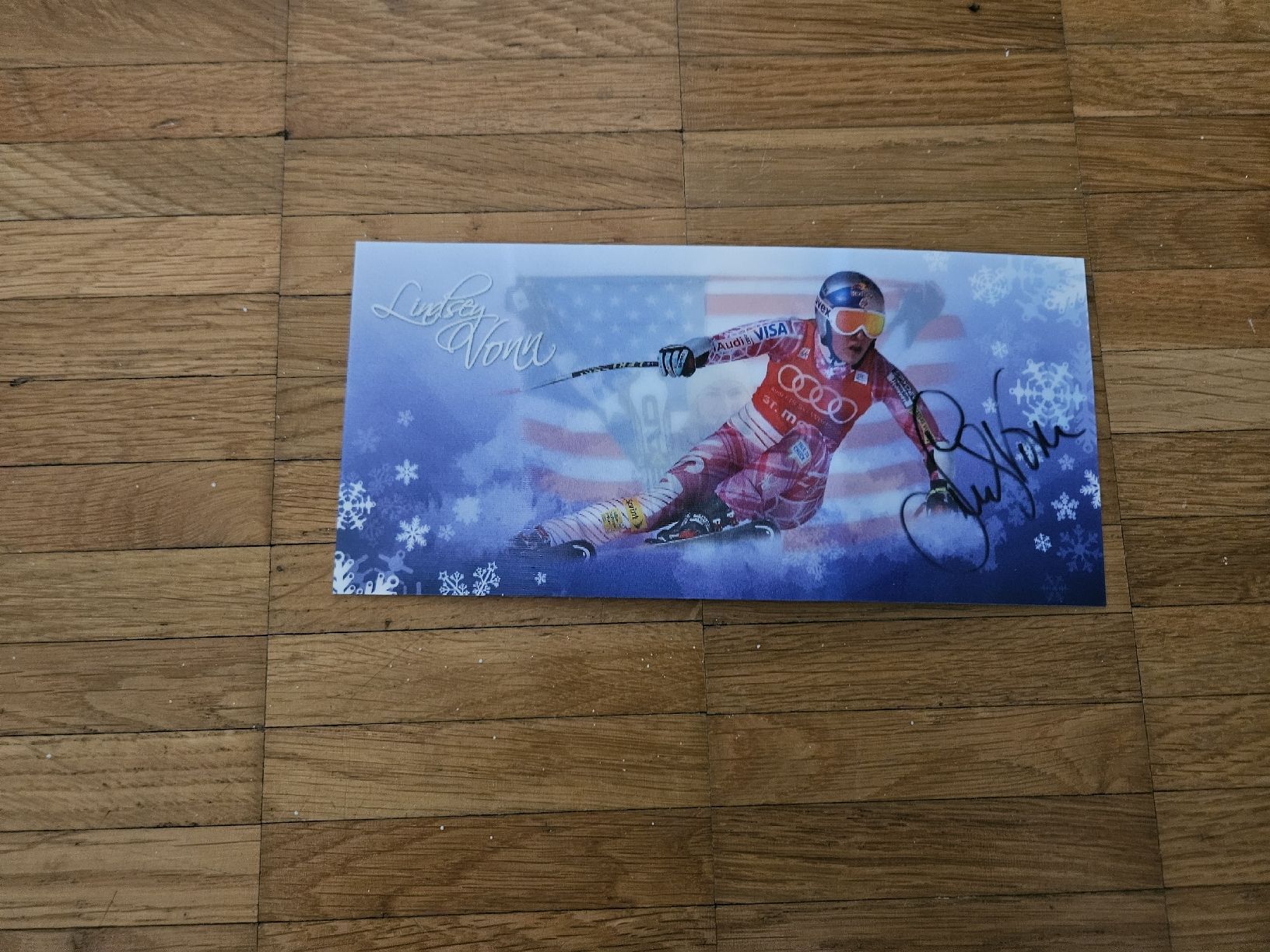 Autografi: handsignierte Lindsey Vonn Autogrammkarte – Nuovo (secondo la descrizione) da Azmoos venduto da agt_gjj8