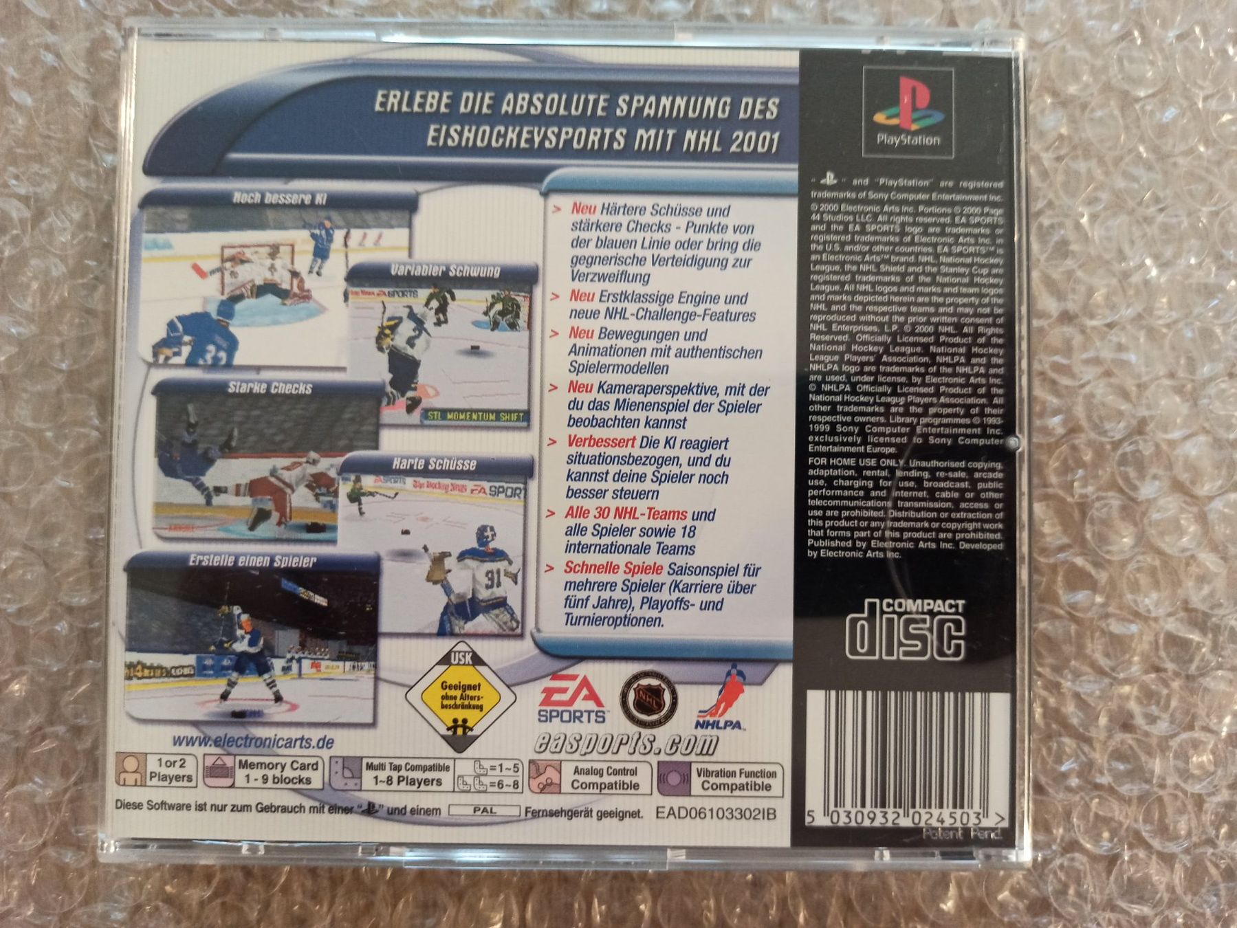 Jeux: NHL 2001 PS1 – D'occasion à Oberweningen par mar_87mx 1