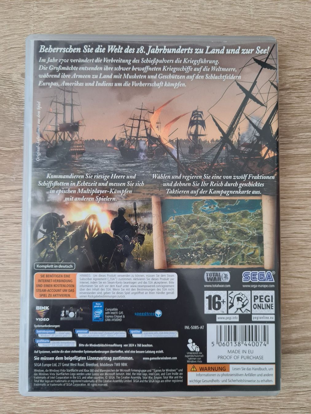 Spiele: Empire Total War (Multilanguage) (2 DVD) - PC – Gebraucht aus Carouge GE von Franllo 1