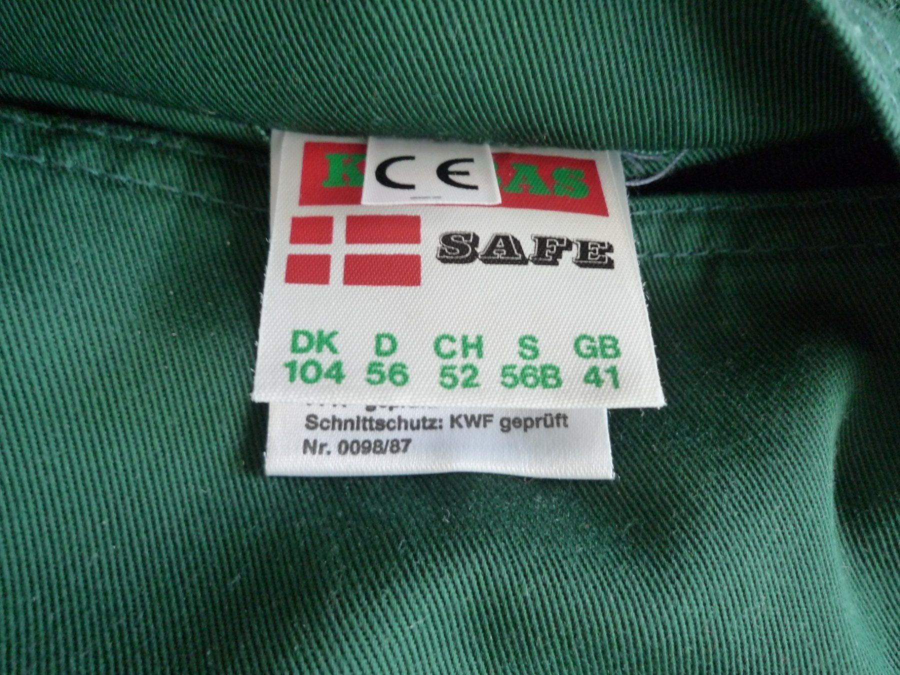 Pantaloni: "Kanses Strong" Waldarbeiterlatzhose – Usato da Rafz venduto da Sonnenblume305 6