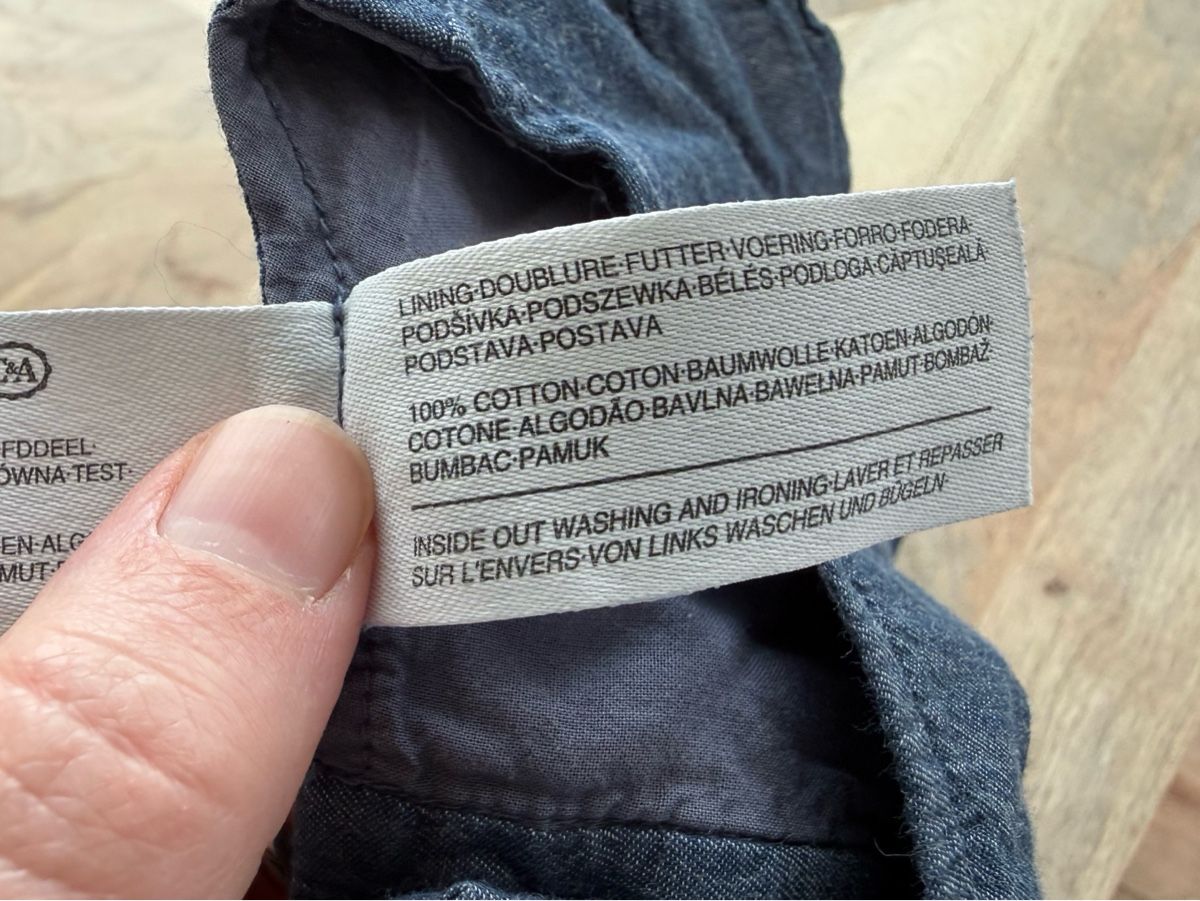 C&A Vestiti & Gonne: Luftiges Röckli Gr. 92 in Jeans-Optik – Nuovo (secondo la descrizione) da Eggenwil venduto da Lissi82 4
