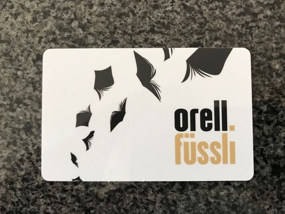 Orell-Füssli Geschenkkarte 60 CHF | Kaufen auf Ricardo