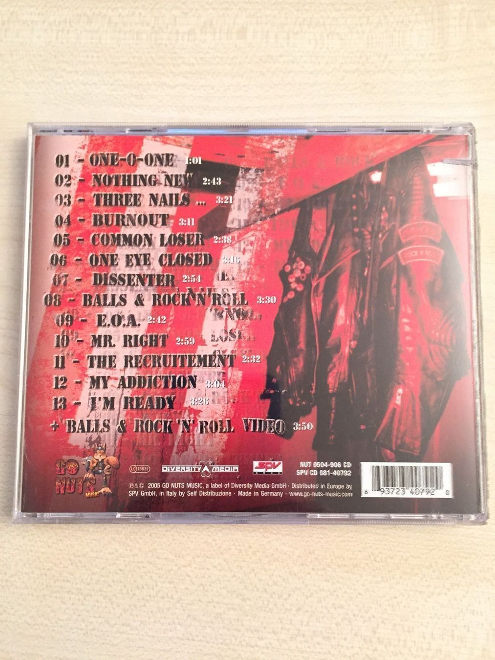 CD: Typhoon Motor Dudes - Common Loser – Usato da Rüti ZH venduto da alumedien 1