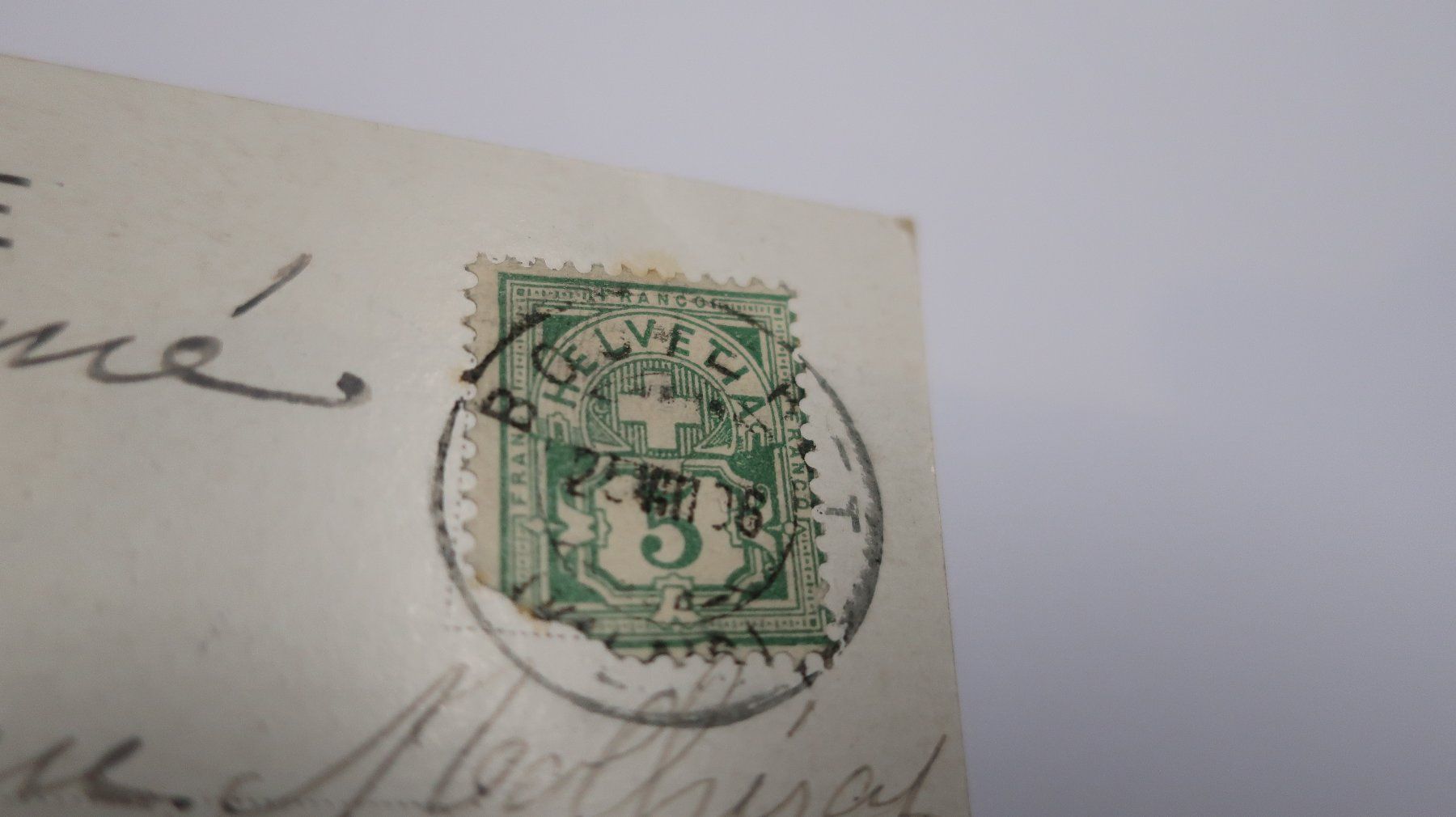 Cartoline postali: Site ombragé au bord du Léman  1908 – Usato da Cormoret venduto da Pascalll2001 4