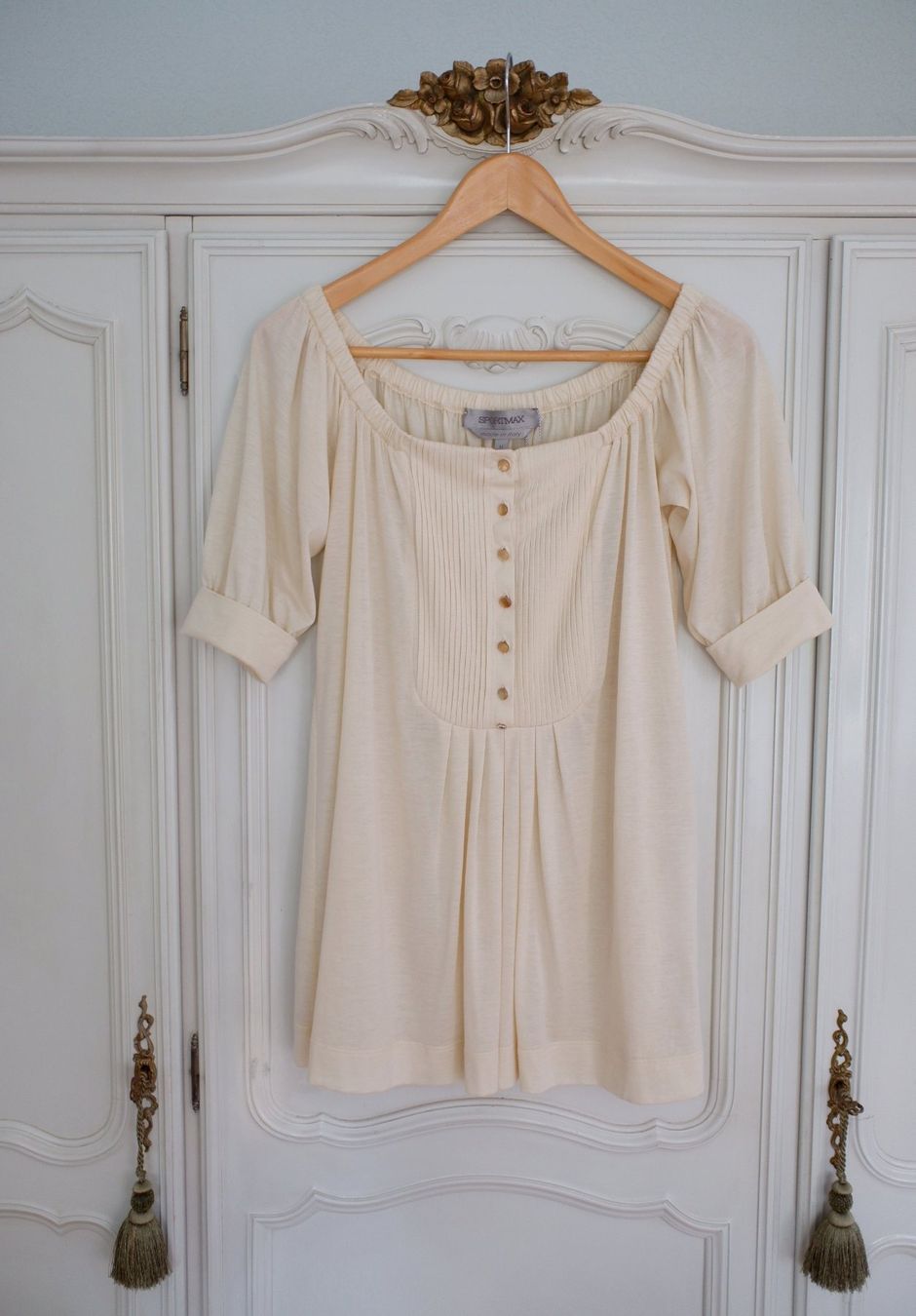 Sportmax Top: SPORTMAX Luxury Boho Chic TOP / Blouse M NEW – Nuovo e nell'imballaggio originale da La Chaux-de-Fonds venduto da EnglishRose 1