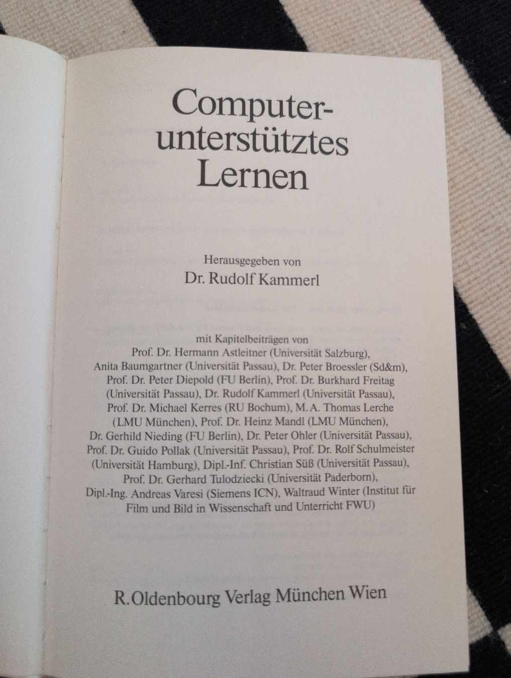 Livres: Computerunterstütztes Lernen. Kammerl – D'occasion à Oberwil-Lieli par stefim 1