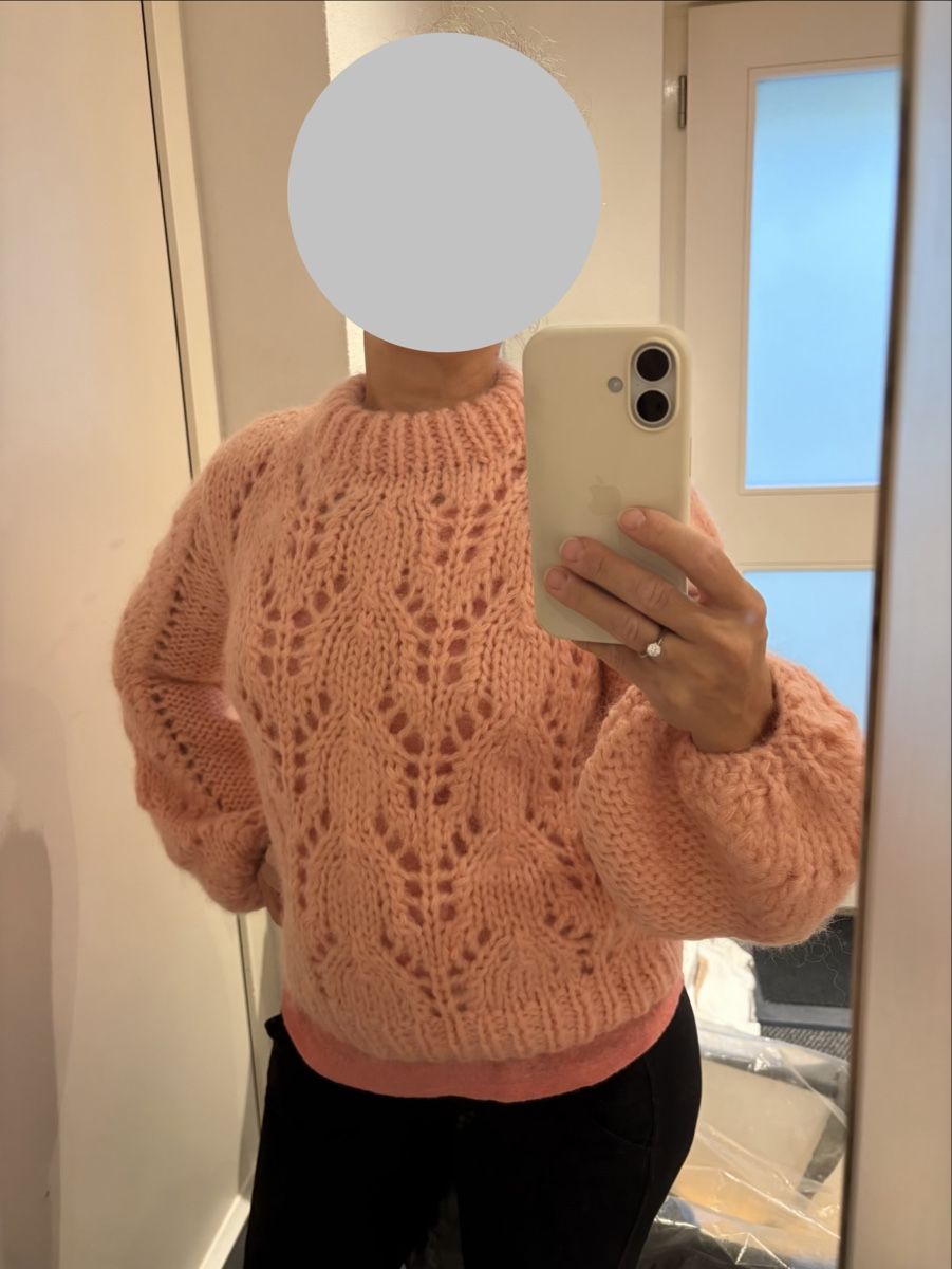 Ganni Maglioni & Felpe: Ganni Herbst Pulli rosa – Nuovo (secondo la descrizione) da Bern venduto da Croquant 1