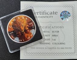 1 OZ Silber Canada 2026 / 999.9 Silver / Auflage: 100 STK