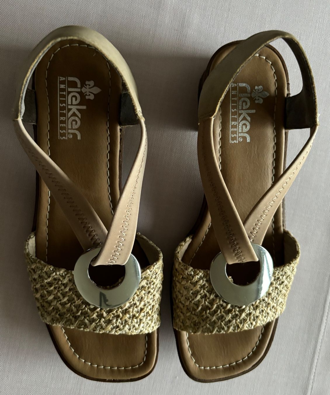 Rieker Scarpe da donna: Sandaletten von RIEKER – Nuovo (secondo la descrizione) da Zürich venduto da Tzhkely24 1