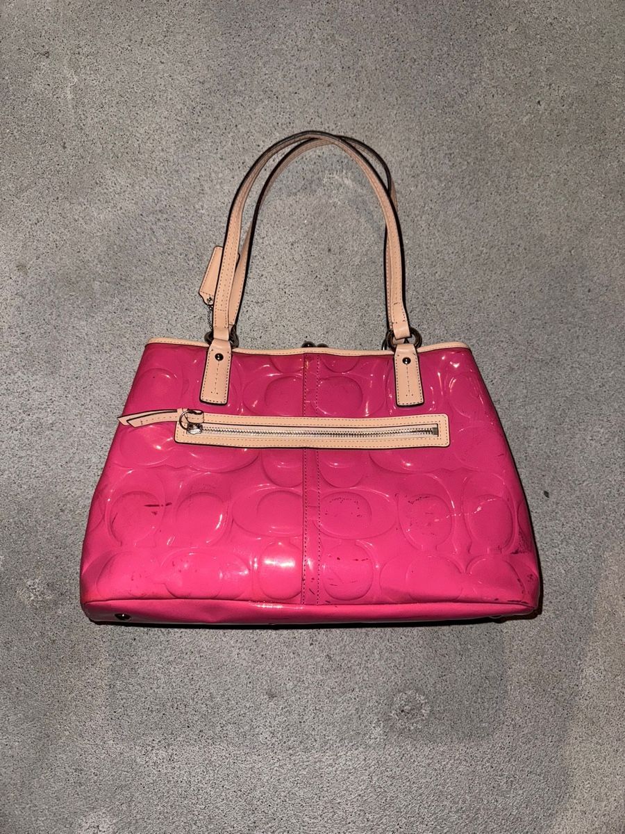 Coach Taschen für Damen: vintage coach bag pink monogram – Gebraucht aus Oberhofen Thun'see von 61archive 2