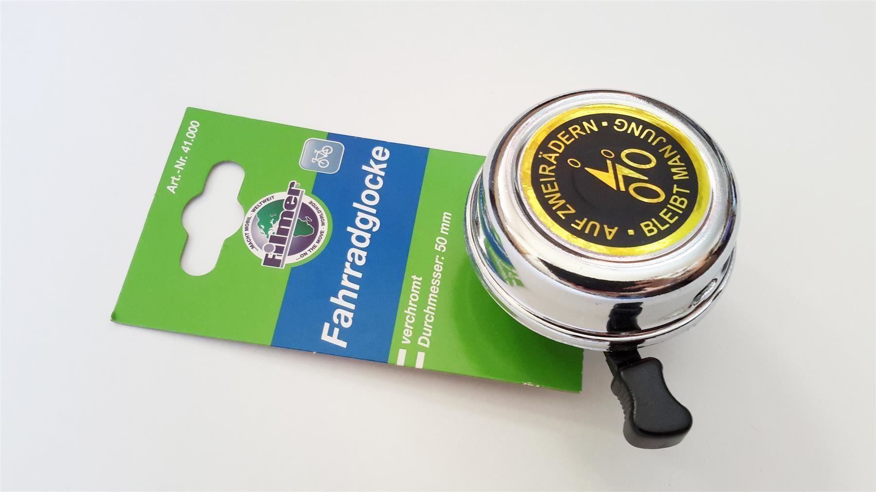 Campanacci mucche: Fahrradglocke, Veloglocke, Ring Chrom – Nuovo e nell'imballaggio originale da St. Gallen venduto da cointec 1