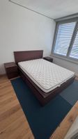 Ikea Malm Queen Bett + 4x Bettschublade + 2x Nachttische