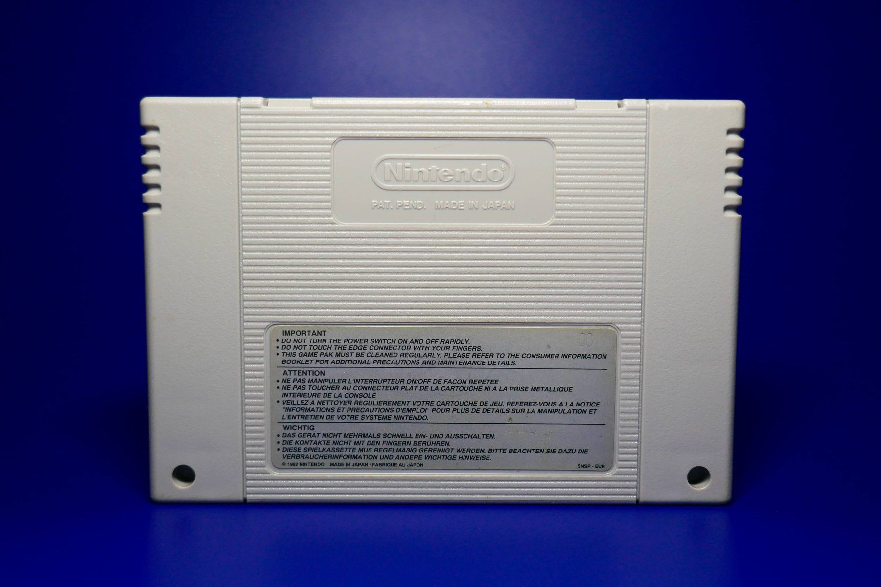 Nintendo Giochi: Top Gear 3000 - Super Nintendo – Usato da Vuarrens venduto da Espace-Retro 1