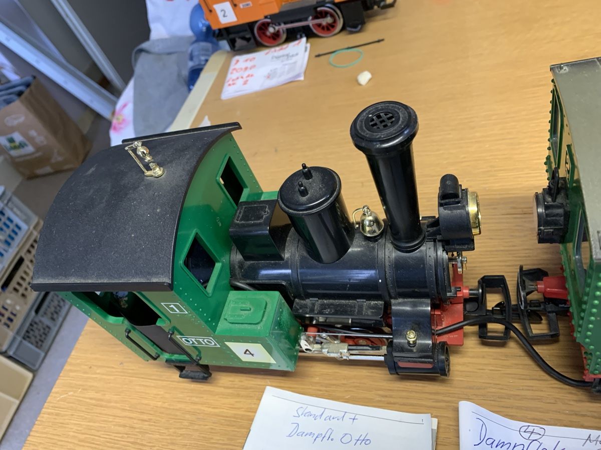 LGB Modellini di ferrovie: 2 LGB Dampfloks mit Lenz Decoder,Nr.2 Läuft,Otto nicht,BöB33 – Usato da Winden venduto da EmilNeu 2