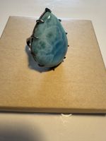 Exklusiver Larimar-Silberring – Das Juwel der Karibik
