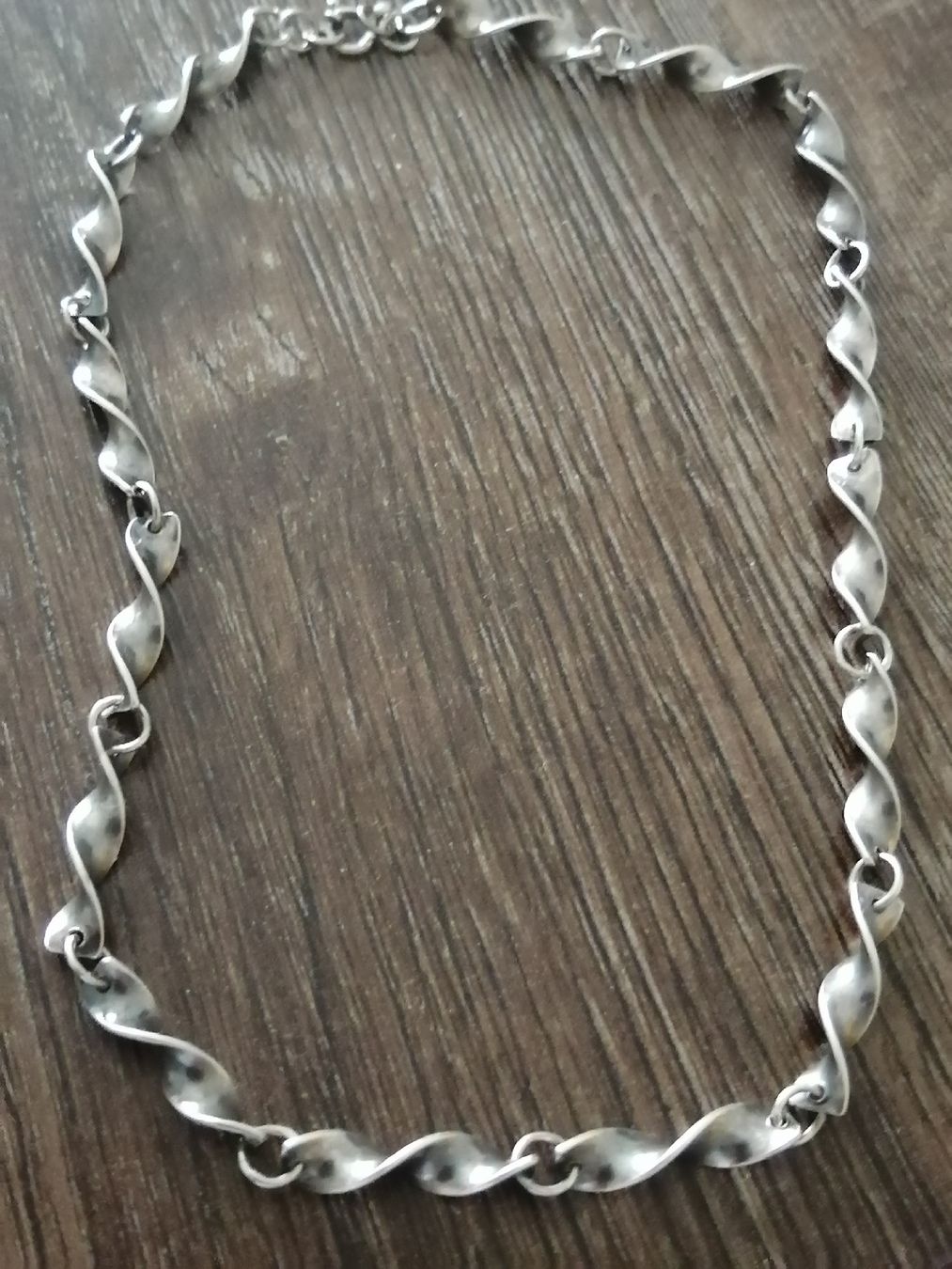 Catenine: Antikes 925 Silber Collier Kette – Usato da Nunningen venduto da mochflo