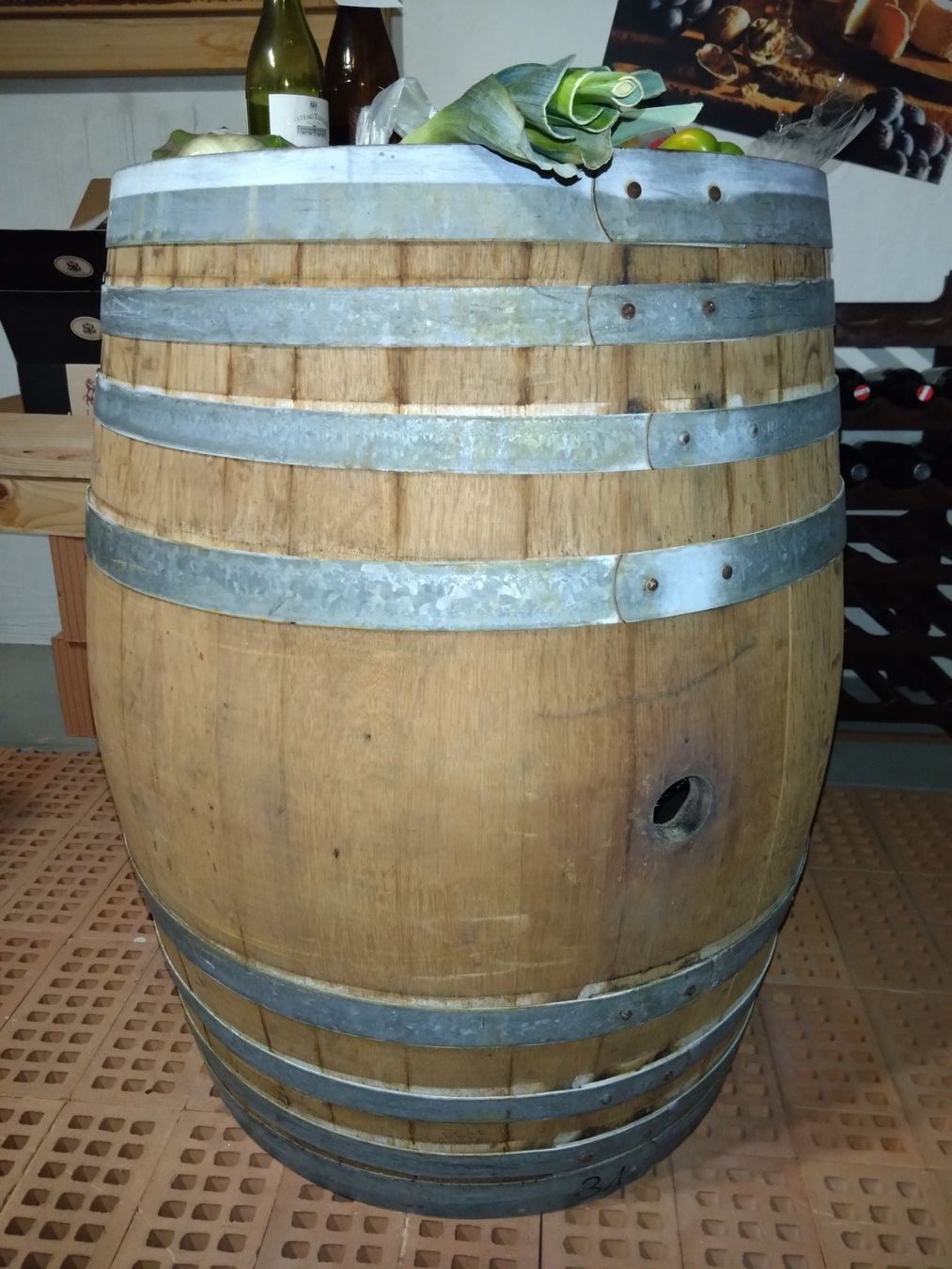 Altro: Weinfass, original Barrique, Eiche, 225 Liter – Usato da Grünenmatt venduto da scaleo600