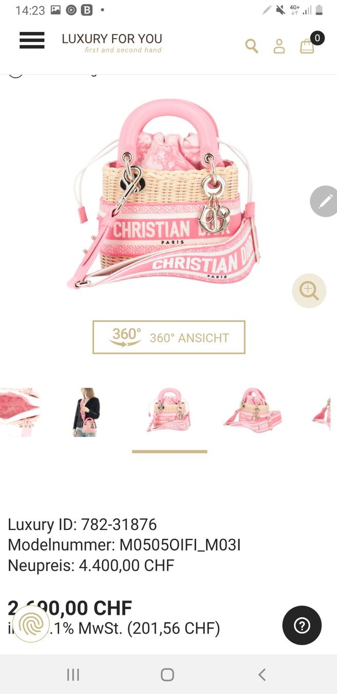 Dior Borse da donna: Dior tasche lady dior – Usato da Reiden venduto da Wonderwomen 7
