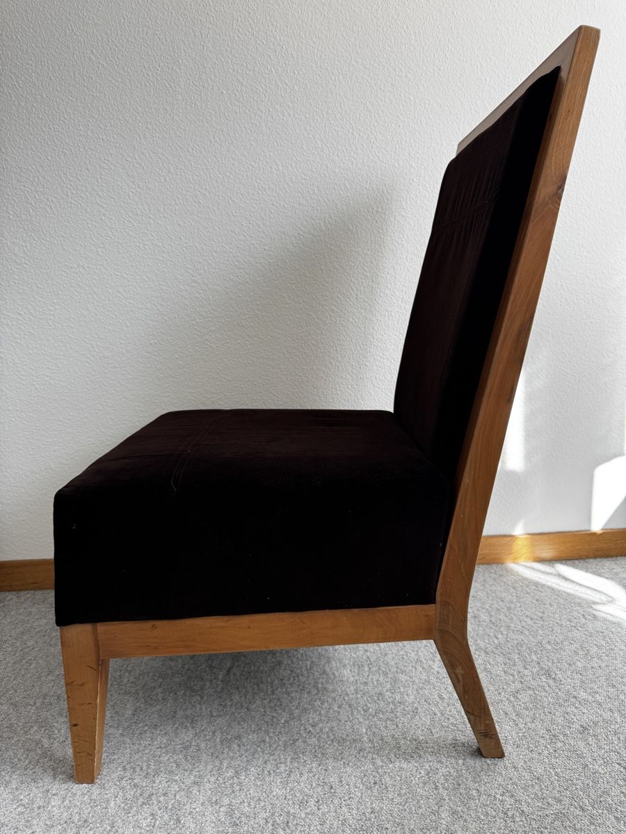 Poltrone: Sessel braun Samt Holz Rahmen – Usato da Zollikofen venduto da Comcast 2