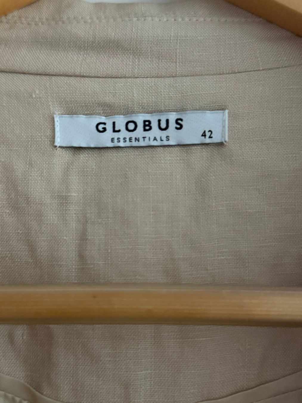 Globus Giacche: Globus Essentials Sommer Leinenblazer, Gr. 42, Beige – Usato da Bachenbülach venduto da Shukkley 1
