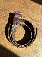 Massimo Dutti Leather Belt Brown 90cm/36" used condition