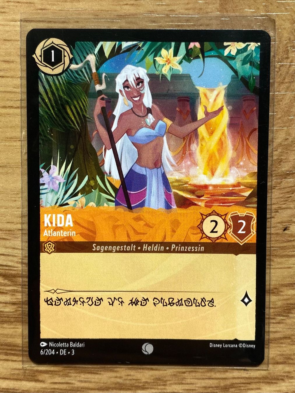 Disney Sammelbilder & Trading cards: Kida DE 6 Disney Lorcana 3 – Neu (gemäss Beschreibung) aus Rafz von SaintCruz
