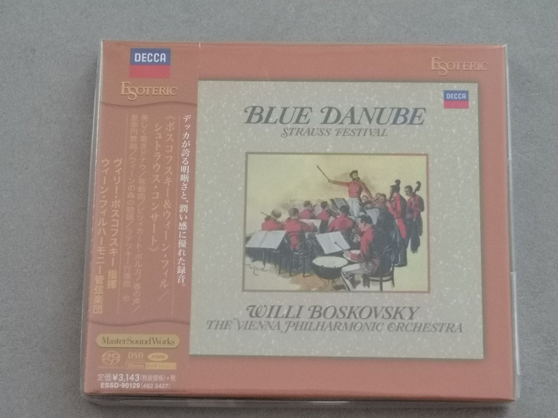 CDs: Esoteric SACD Strauss Blue Danube Vienna – Neu und originalverpackt aus Echichens von aegis0129