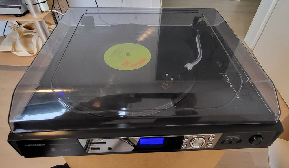Plattenspieler Microspot mit USB, SD Karte (Gebraucht) in Weinfelden ...