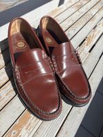 Loafers PIELSA Leder Rot Herren Grösse 10