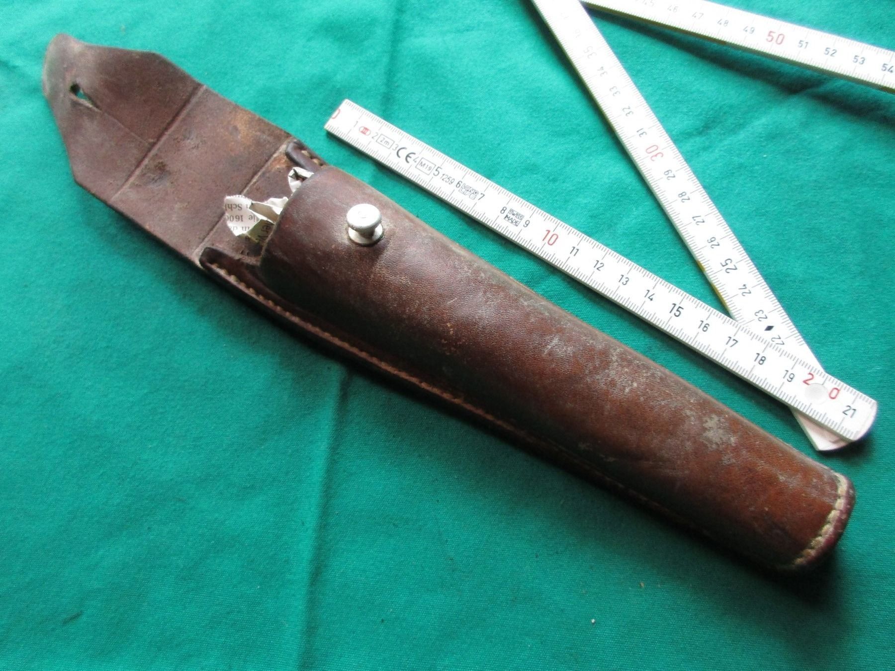 Schweizer Armee Armi bianche: Futteral zu Schiessbecher K31, 1955 – Usato da Bowil venduto da vifi01 4