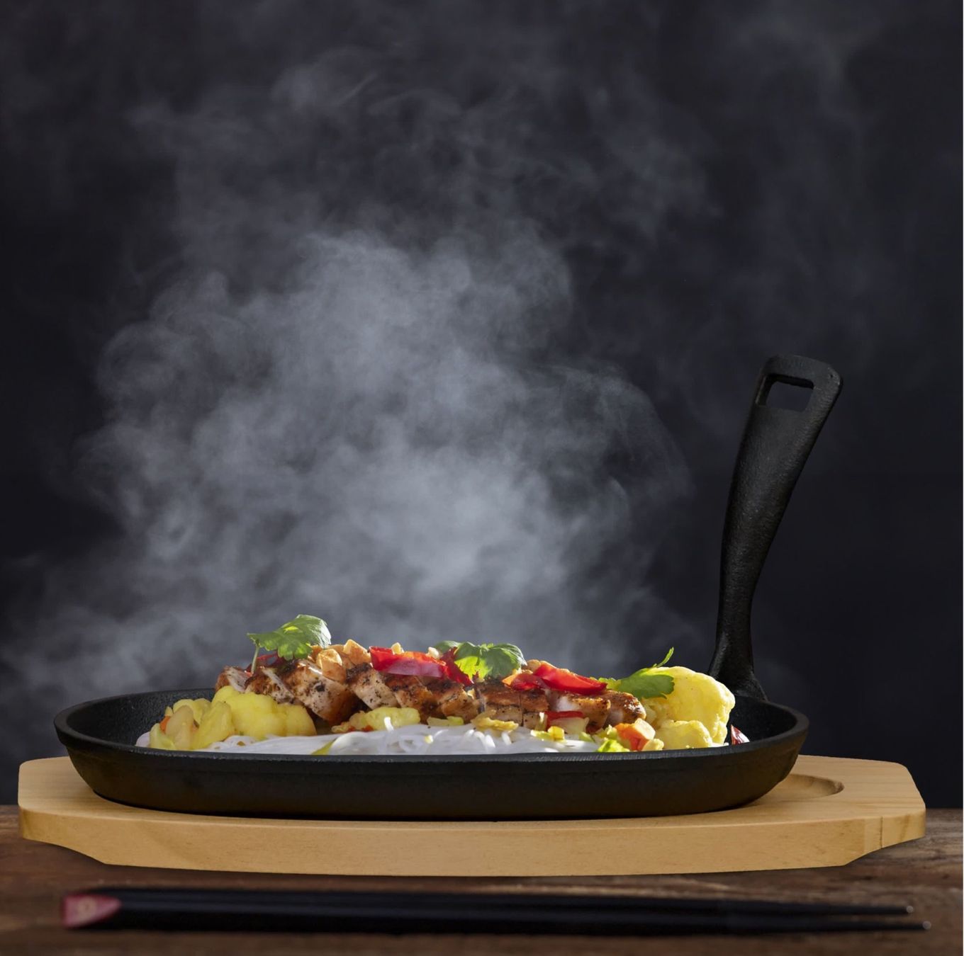 Padelle: Servierpfanne Holzuntersetzer 2er Set – Nuovo e nell'imballaggio originale da Bülach venduto da StoreInShopOutlet 2
