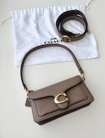 Coach Tabby Shoulder Bag “20” - Stone